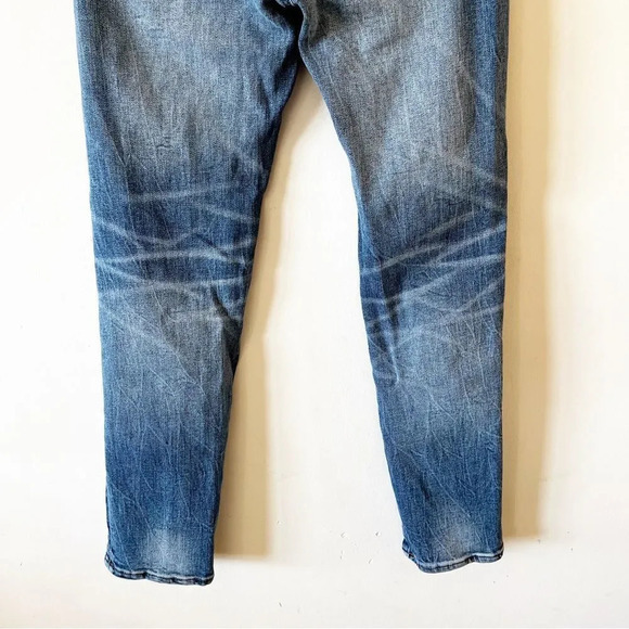 American Eagle Slim Destroyed Jeans 26 X 28 Youth‎ Tween Light Blue Denim Ripped - Picture 10 of 11